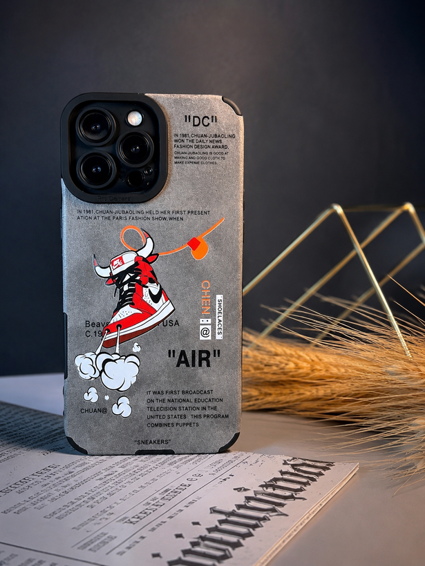 قاب Air Ball نایک | مخملی با چاپ ثابت و محافظ لنز